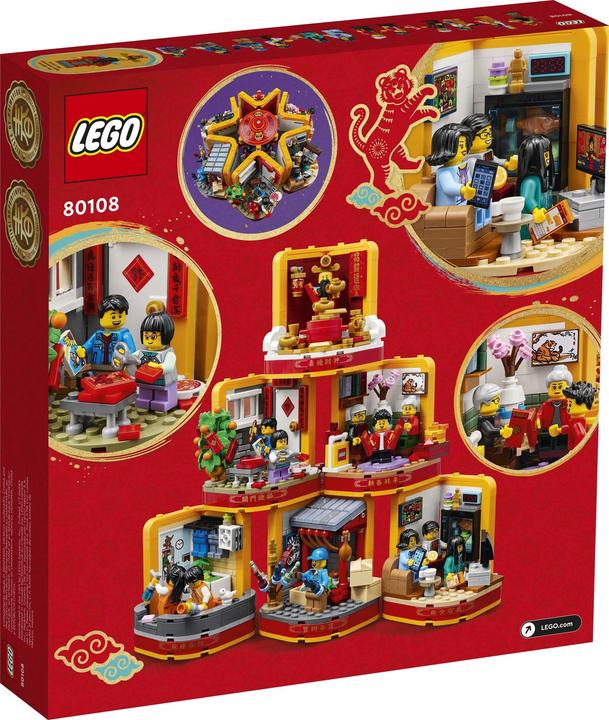 Produktbild LEGO Mondneujahrstraditionen (80108, LEGO Seltene Sets)