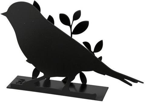 Portatovaglioli uccello nero