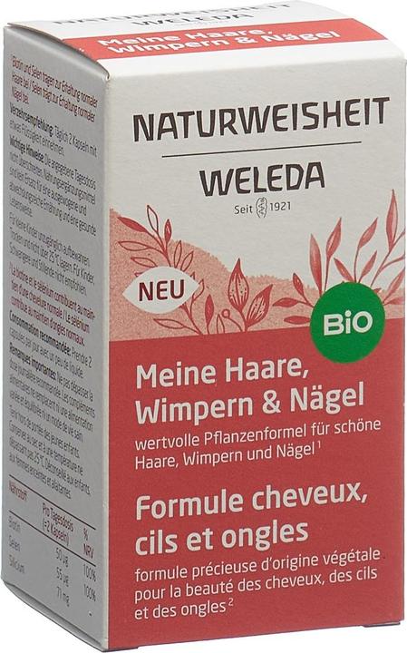 Weleda Naturweisheit Meine Haare Wimpern & Nägel (46 Stück, Kapseln, 126 g)