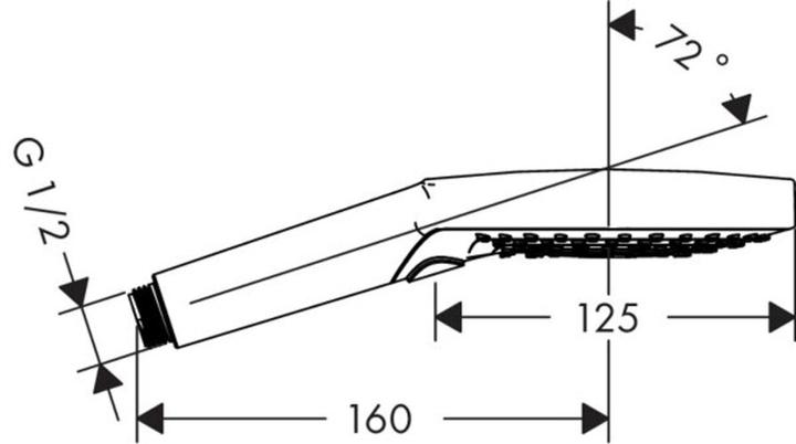 Actual product image hansgrohe Raindance Select S 120 (3 Beam types, 15 l/min)