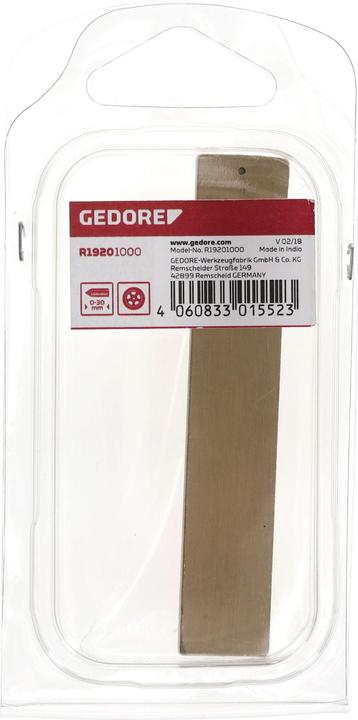 Image du produit Gedore red R19201000 Profondeur de bande de roulement en laiton