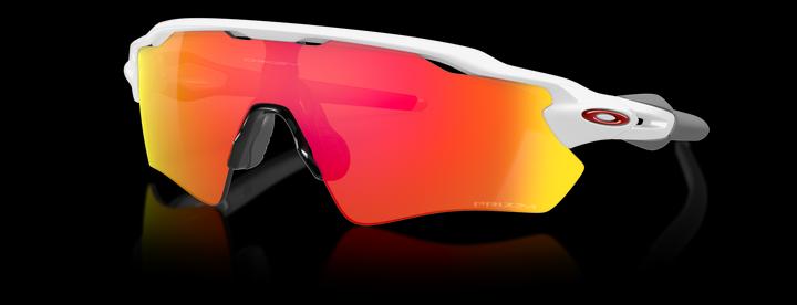 Actual product image Oakley Radar EV Path (Polished White, prizm ruby)