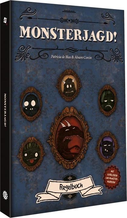 Produktbild UHR07400 - Monsterjagd! Regelbuch, Hardcover, 96 Seiten (DE-Ausgabe)