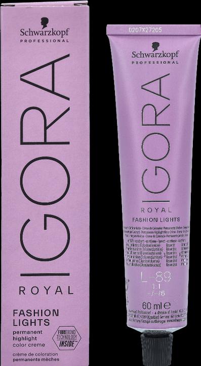Actual product image Schwarzkopf Professional Igora Royal Fashion Lights - L-89 Red Purple (L-89 Red Purple)
