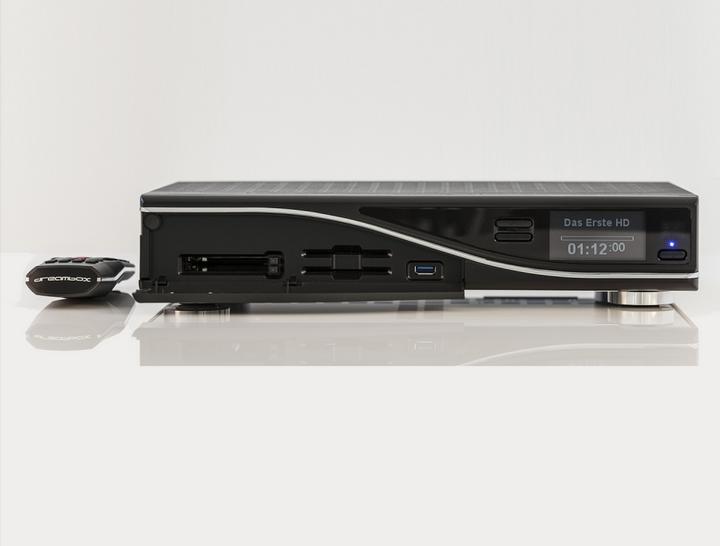 Produktbild Dreambox DM 7080 HD, 2x DVB-S2, Linux Enigma 2 (DVB-S2)