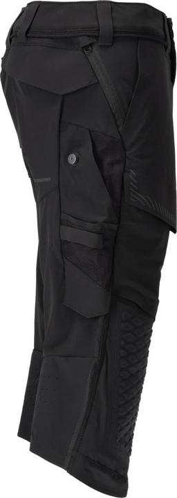 Produktbild Mascot Stretch ¾-Hose m. Knietaschen schwarz, Gr.C54