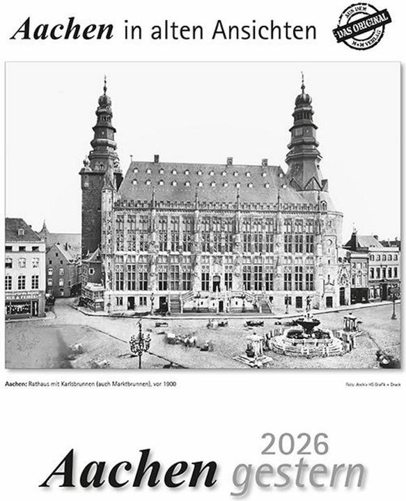 Produktbild Aachen gestern 2026 (29 x 32 cm, Deutsch)