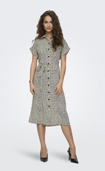 Immagine prodotto Only Abito blusa con cintura a cravatta (34)