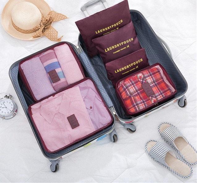 Produktbild JTI Organizer-Set für Reisetaschen - Dunkelblau