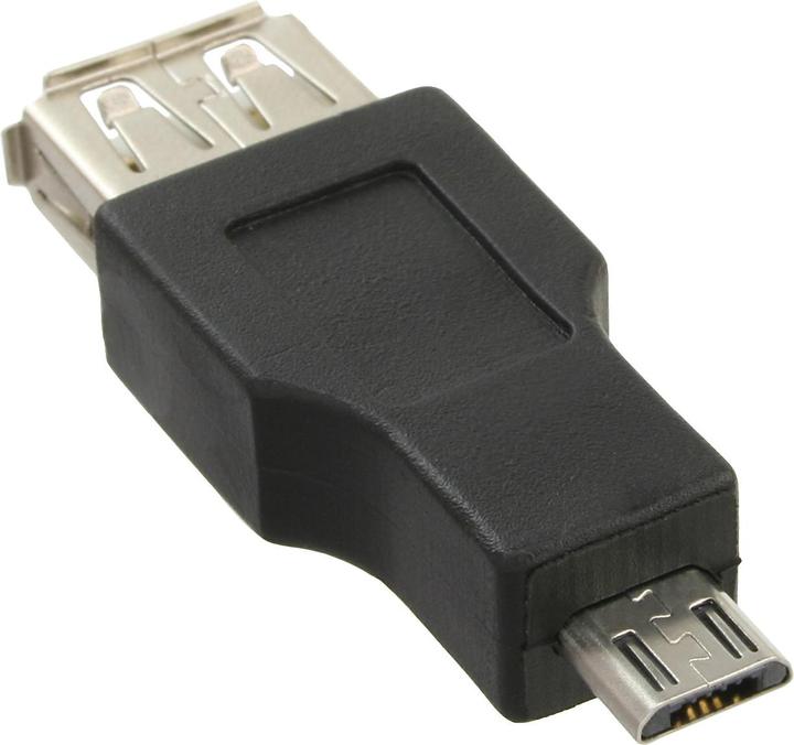 Image du produit InLine Adaptateur Micro-USB Micro-B mâle vers USB-A femelle (0.50 m, USB 2.0)