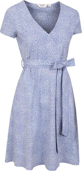 Actual product image Mountain Warehouse Womens/Ladies Santorini Spotted Jersey Wrap Dress (42 D)