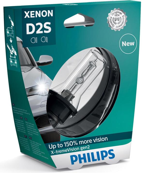 Productafbeelding Philips Xenon koplamp XtremeVision Gen2 (D2S)