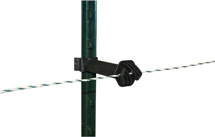 Produktbild Corral Distance insulator T-post black, 12,5 cm, 25 pcs