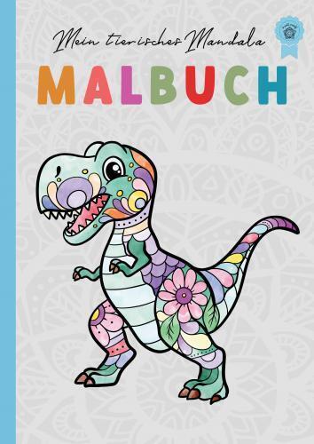 Produktbild Mein Dino Mandala Malbuch