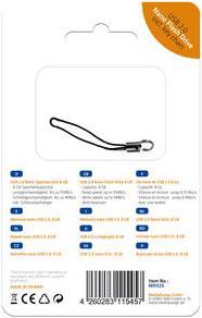 Produktbild MediaRange USB Nano-Speicherstick (8 GB, USB 2.0, USB-A)