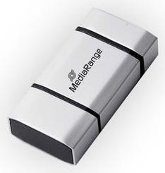 Produktbild MediaRange USB Nano-Speicherstick mit Micro USB-Adapter (8 GB, USB-A, Micro USB, USB 2.0)