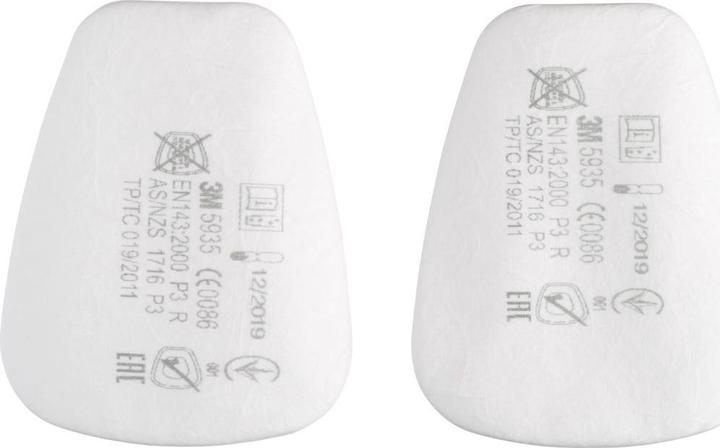 Immagine prodotto 3M Filtro antiparticolato per le serie 6000 e 6500 (Filtro di ricambio per respiratore)