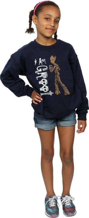 Produktbild Universal Textiles I Am Teenage Groot Sweatshirt Mädchen (140, 146)