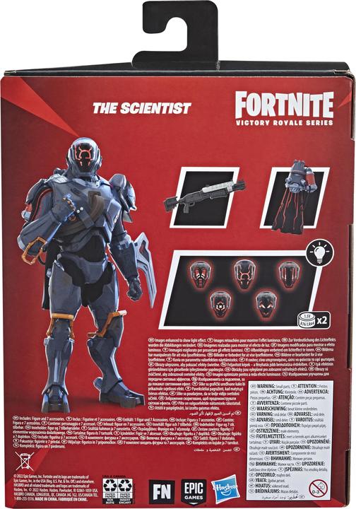 Produktbild Fortnite Hasbro Victory Royale Series The Scientist 15 cm grosse Action-Figur zum Sammeln mit Accesso
