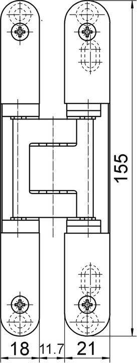 Produktbild Simonswerk Objektbänder TECTUS TE 240 3D