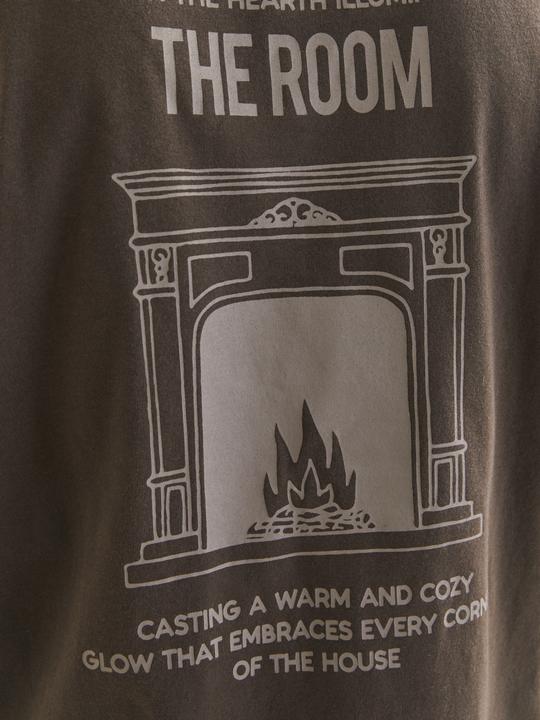 Actual product image Jack & Jones Printed round neck T-shirt T-shirt (XL)