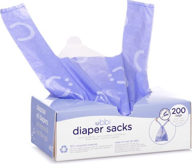Ubbi Sacs en plastique jetables (0 x)