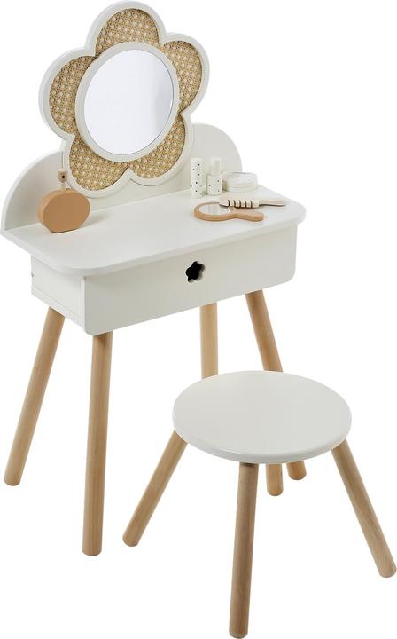 Produktbild Vertbaudet Kinder Schminktisch (50.5 x 30.5 x 89 cm)