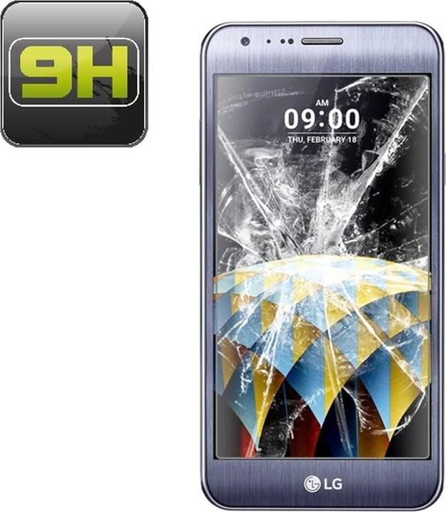 Produktbild Protectorking 1x echtes Tempered 9H Panzerhartglas 3D KLAR (1 Stück, LG X Cam)
