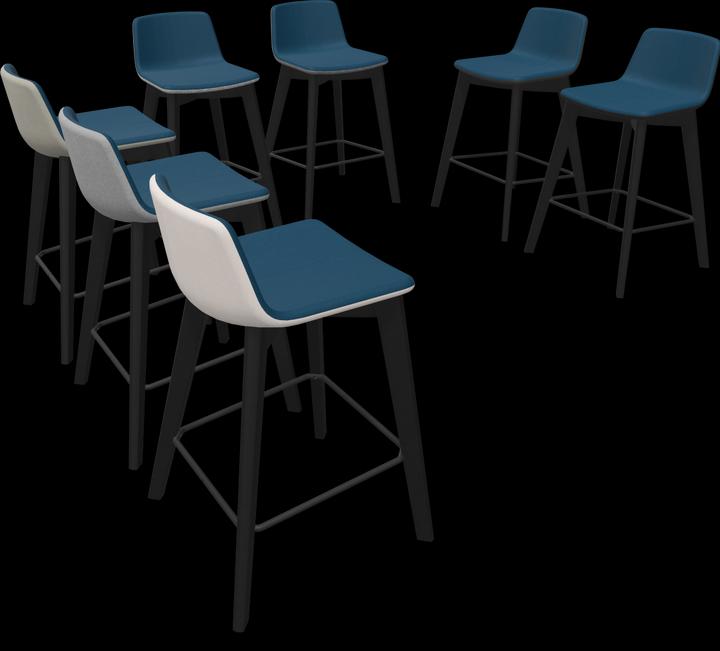 Actual product image Narbutas Twist & Sit Bar Stool