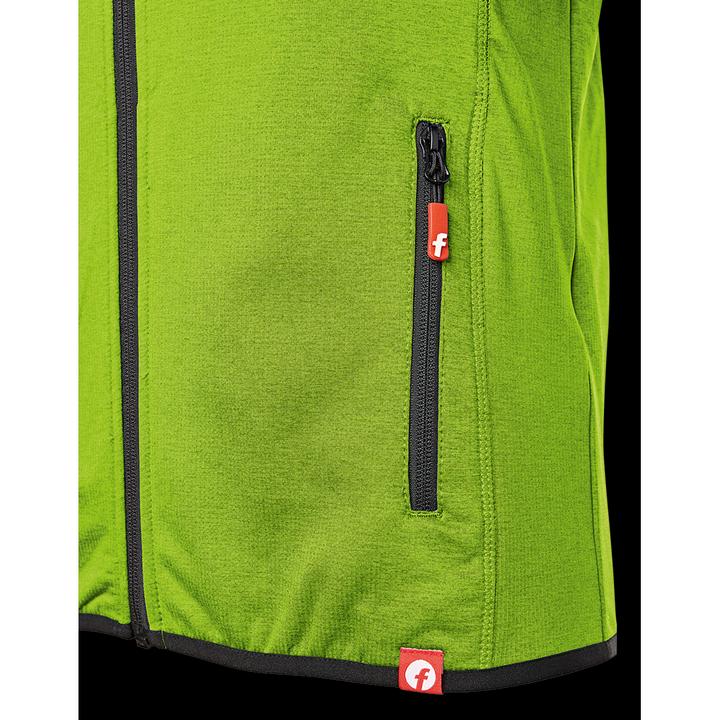 Produktbild Magni Tech-Fleecejacke lime/schwarz meliert Gr. S Fortis Elements (S)