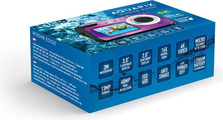Produktbild Easypix Aquapix W3048 Edge (2 mm, 13 Mpx)