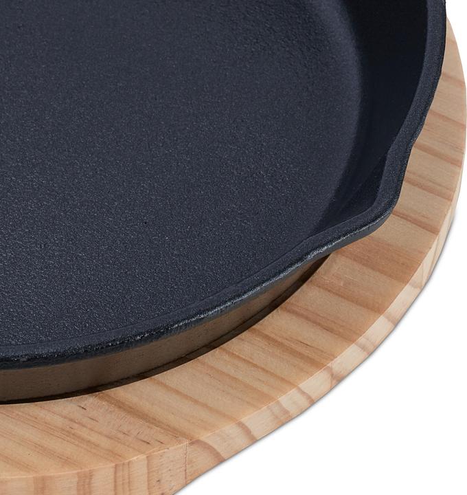 Productafbeelding Relaxdays gietijzeren-pan (20 cm, Koekenpan, Gietijzer)