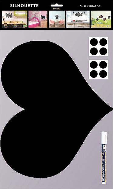 Immagine prodotto Securit Silhouette Heart (Lavagna, 36 x 30 cm)
