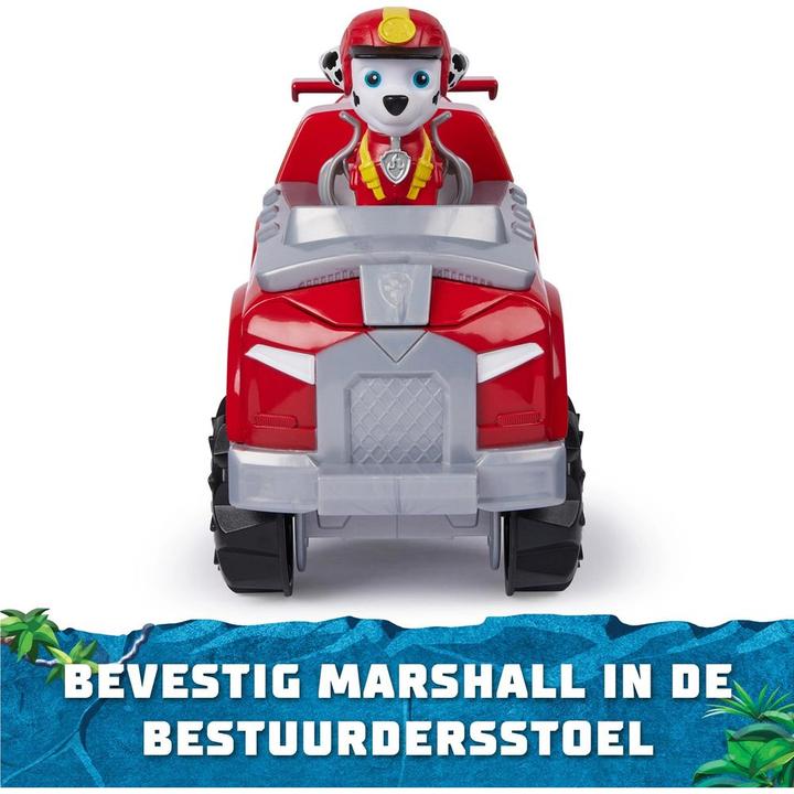 Actual product image Spin Master Paw Patrol Jungle Pups Deluxe Vehicle Marshall
