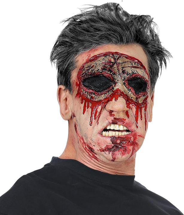 Actual product image Widmann ZOMBIE AUGEN- FX LATEX PROTHESE mit 2 St. flüssigem Latexkleber