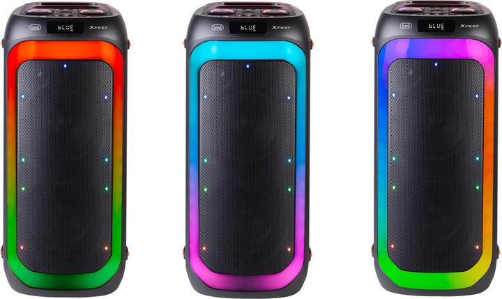 Image du produit Trevi XF 780 KB Enceinte à 2 voies Noir Filaire et sans fil (Fonctionnement sur piles)