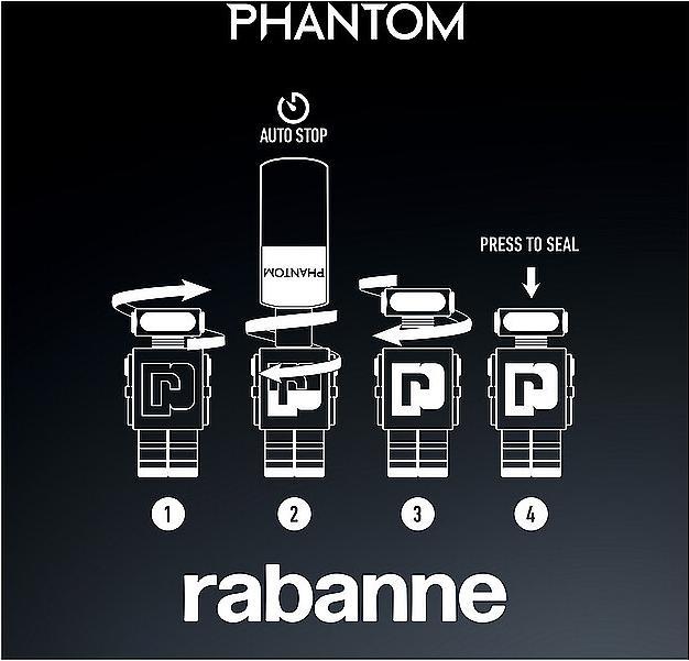 Image du produit Paco Rabanne Recharge de parfum Phantom 200 ml (Eau de parfum, 691.20 ml)