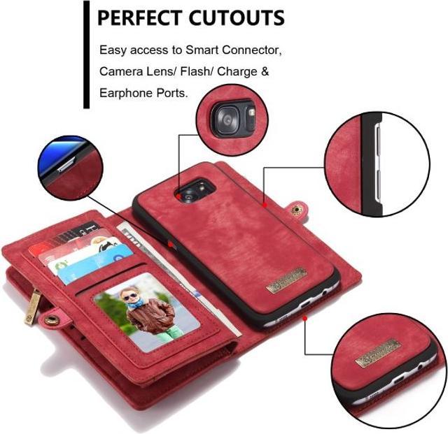 Immagine prodotto Caseme Portafoglio in pelle con copertura in plastica (Samsung Galaxy S7 Edge)