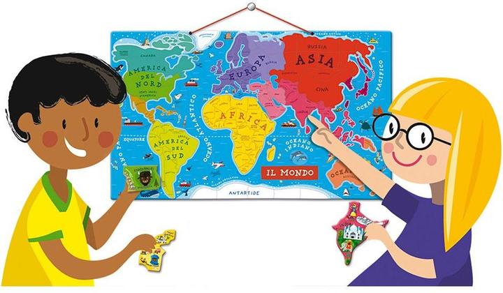 Image du produit Janod Carte du monde IT (92 pièces)
