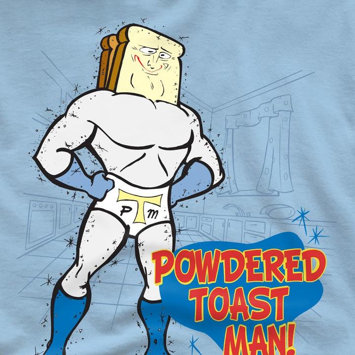 Image du produit Ren & Stimpy - T-shirt POWDERED TOAST MAN - Homme (M)