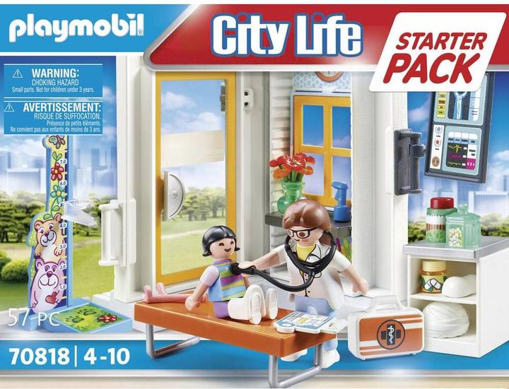 Image du produit Playmobil Starter Pack pédiatre (70818, Playmobil City Life)