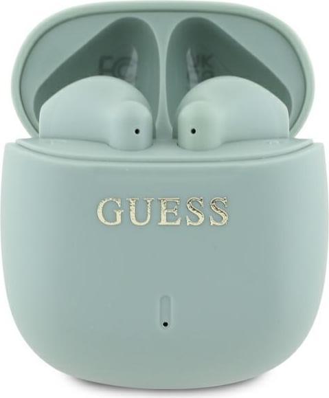 Guess Bluetooth headphones GUTWSJ14ESGN TWS + docking station green/green Printed Classic Logo (26 h, Wireless)