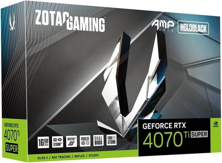 Actual product image Zotac GeForce RTX 4070 Ti SUPER AMP Holo (16 GB)