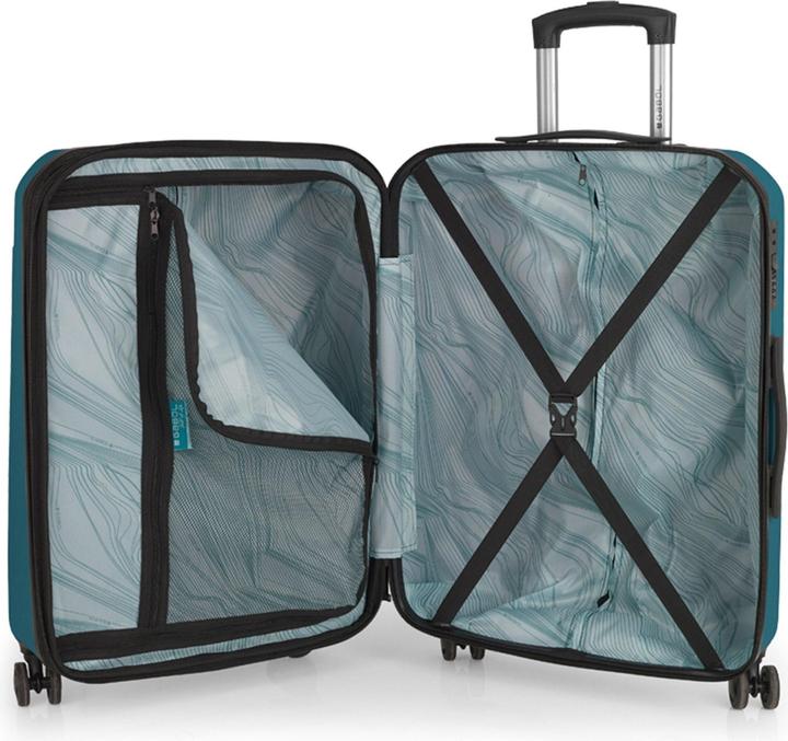 Image du produit Gabol Mercury 4 roues trolley M 66 cm (70 l, Bagage à main (jusqu'à 50l))