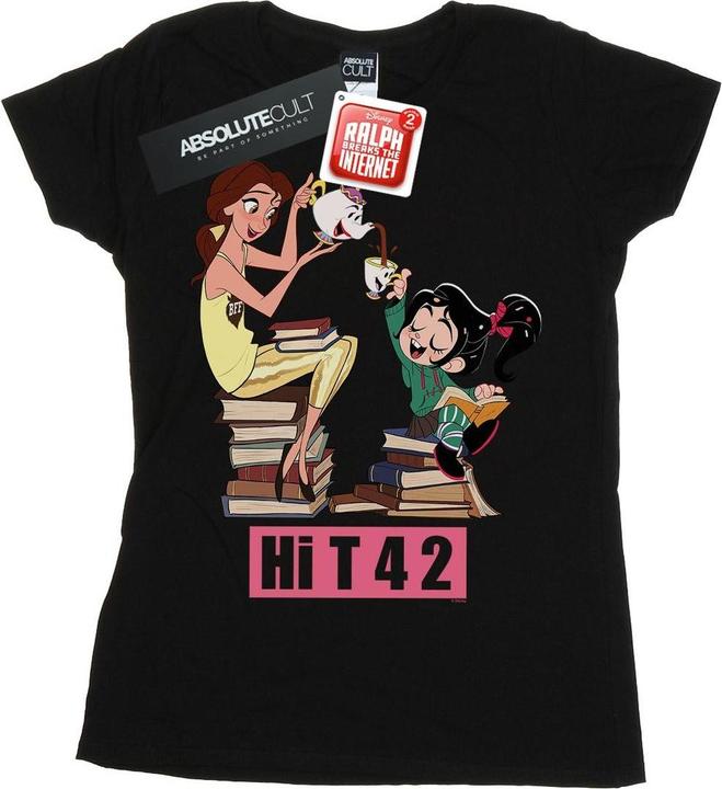 Image du produit Disney - T-shirt WRECK IT RALPH BELLE AND VANELLOPE - Femme (S)