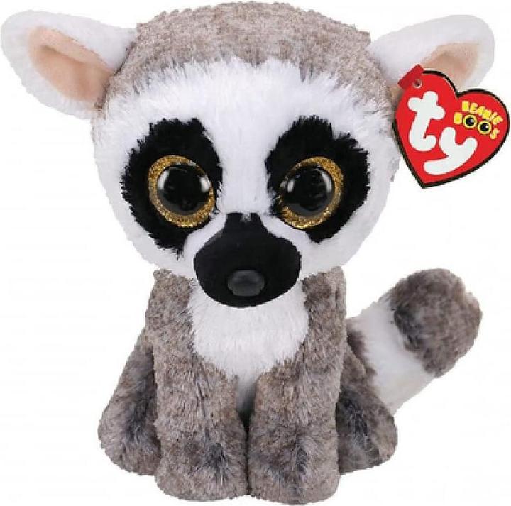 Image du produit Ty Beanie Boo's Linus lémurien 15cm (15 cm)