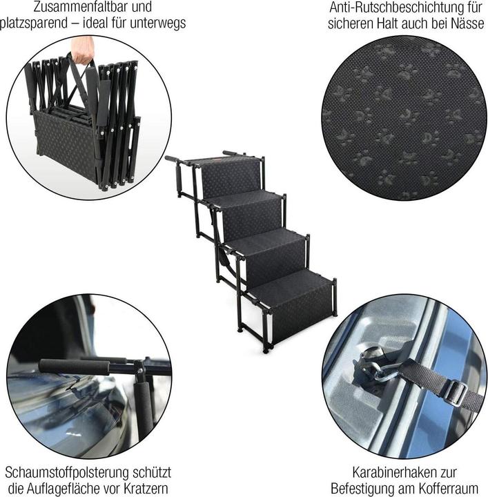 Produktbild Esmée Hundetreppe (Hund, Faltbar)