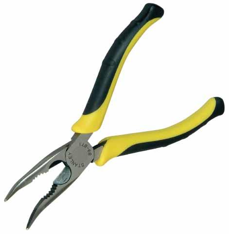 Actual product image Stanley Needle nose pliers Bent Fatmax (200 mm)