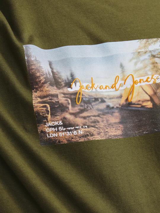 Immagine prodotto Jack & Jones T-shirt stampata con scollo rotondo (XS)