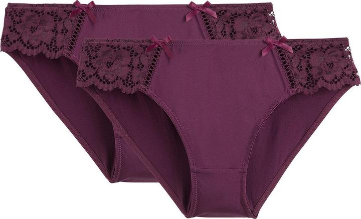 La Redoute Collections 2er-Pack Slips Girofle